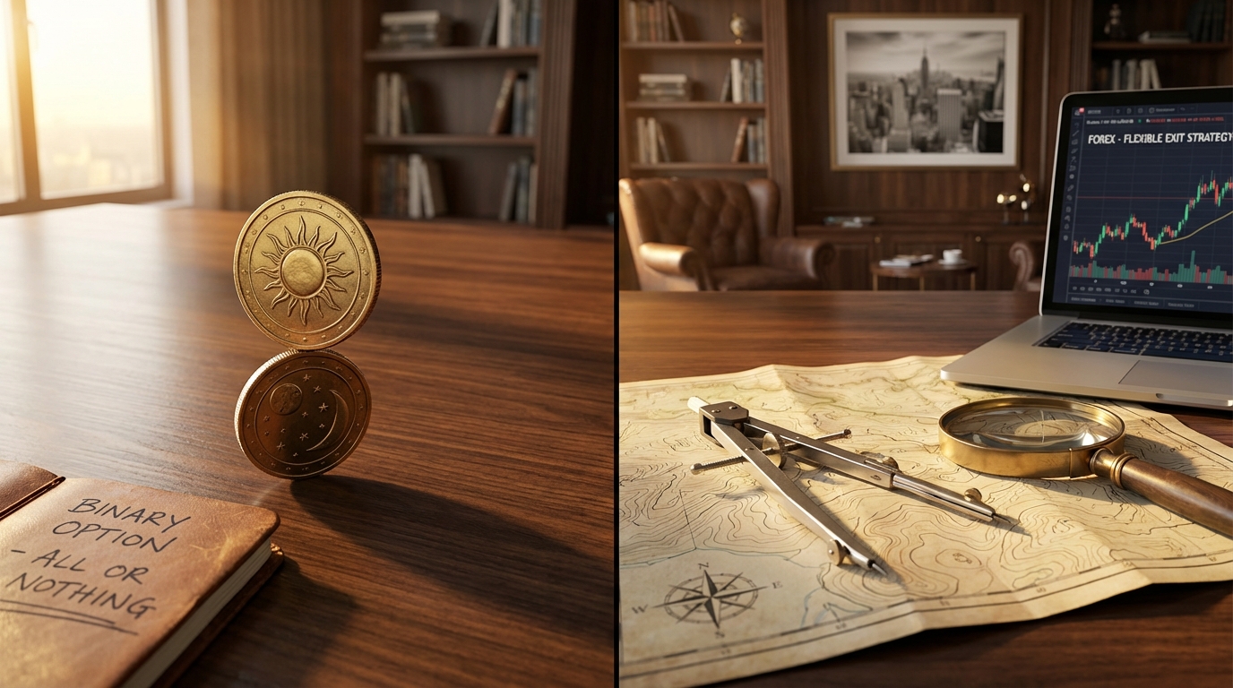 Binary Options Vs Forex Which Trading Path Actually Works All Or Nothing Outcomes Vs Flexible Exit Strategies