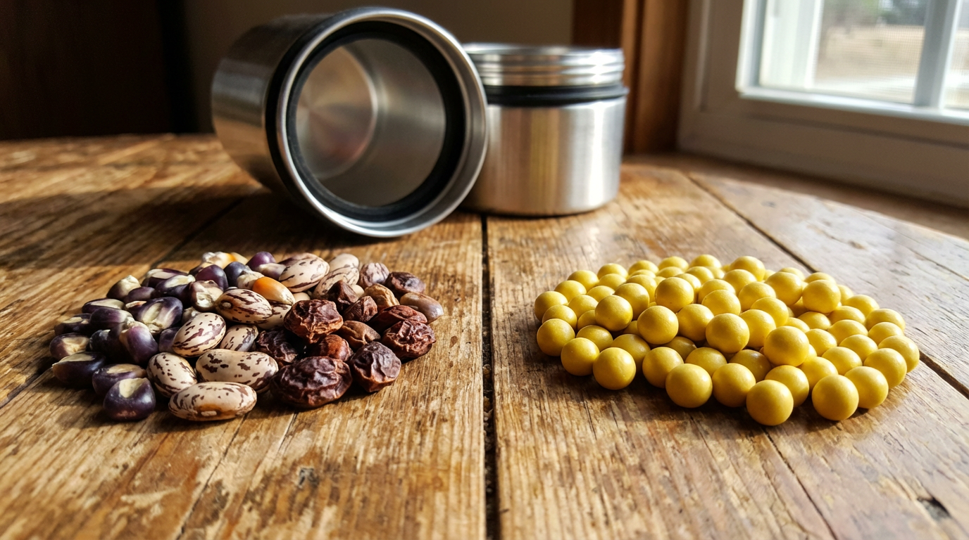 Heirloom Versus Hybrid Seeds For Long Term Security