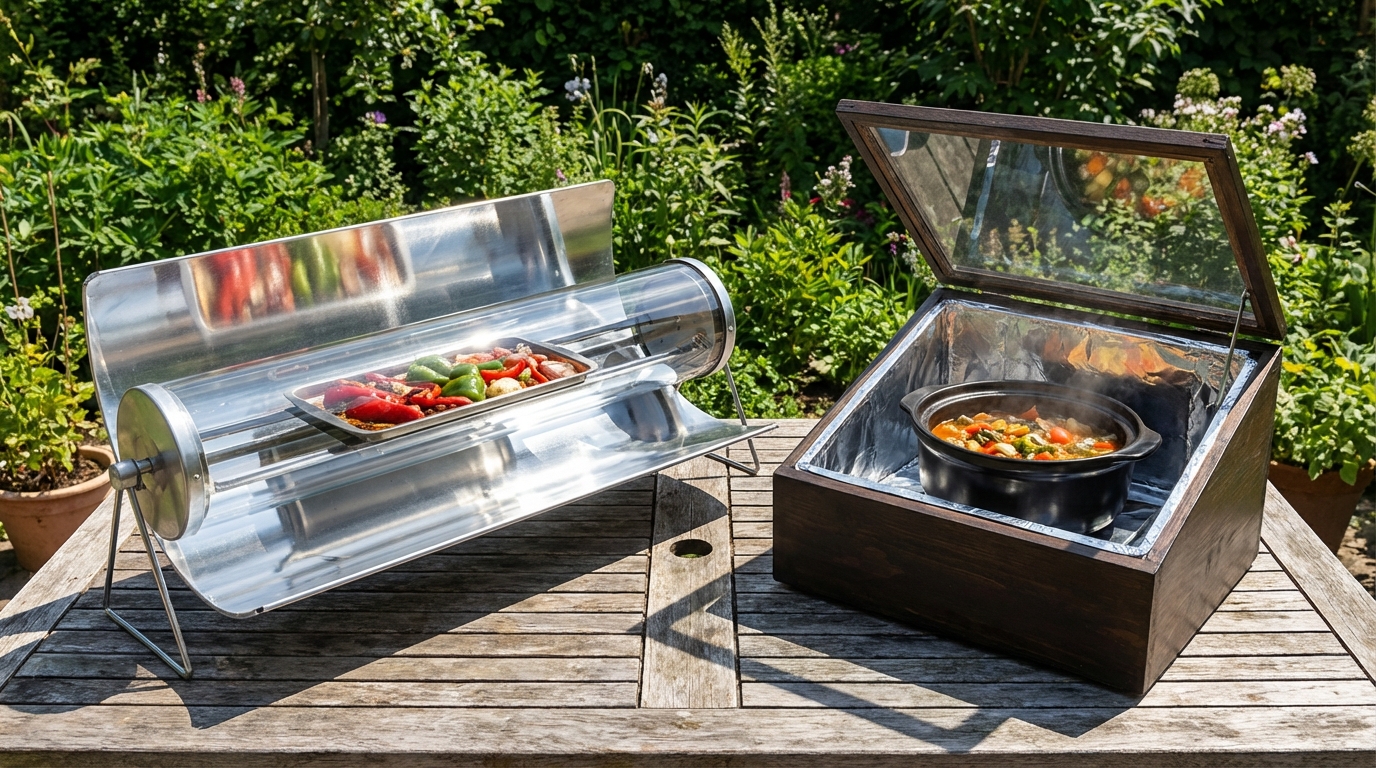 Mid Range Vacuum Tubes And Standard Box Cookers