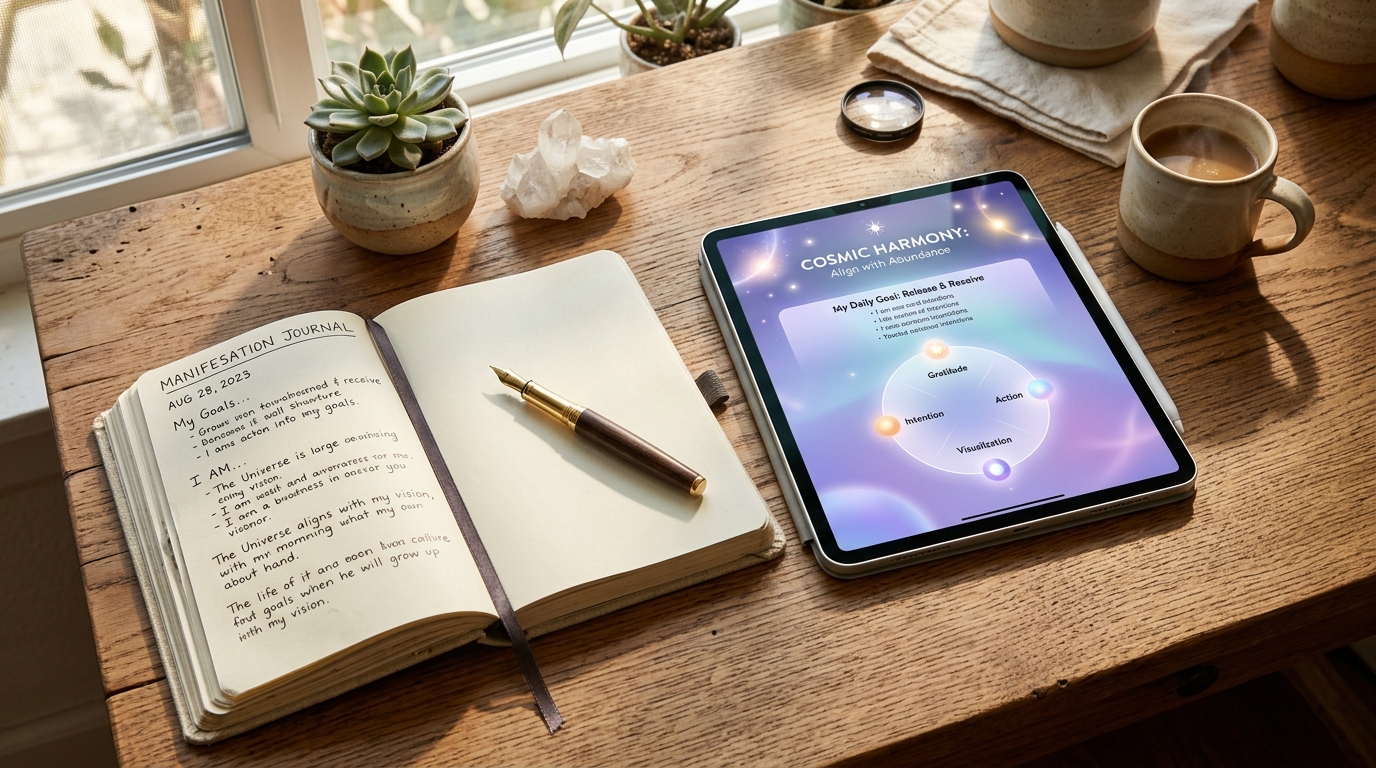 Manifestation Journal vs Digital Tools For Your Dream Life Top Manifestation Programs And Digital Resources