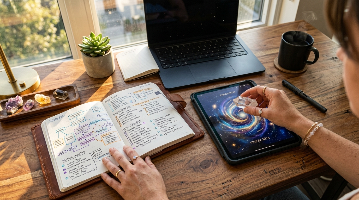 Why Manifestation Is The Secret Strategy For Modern Business Owners Combining High-Vibe Visualization With Tactical Strategic Execution