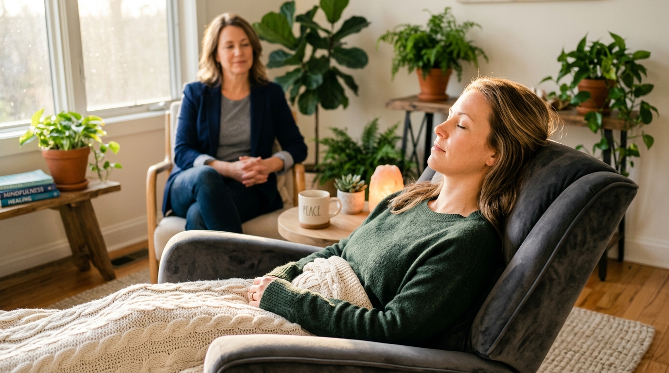 Experiencing The Induction And Deep Relaxation Process