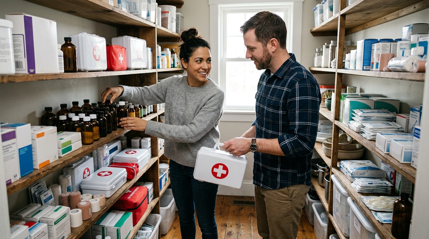 Families Prioritizing Medical Stockpiling And Health Security