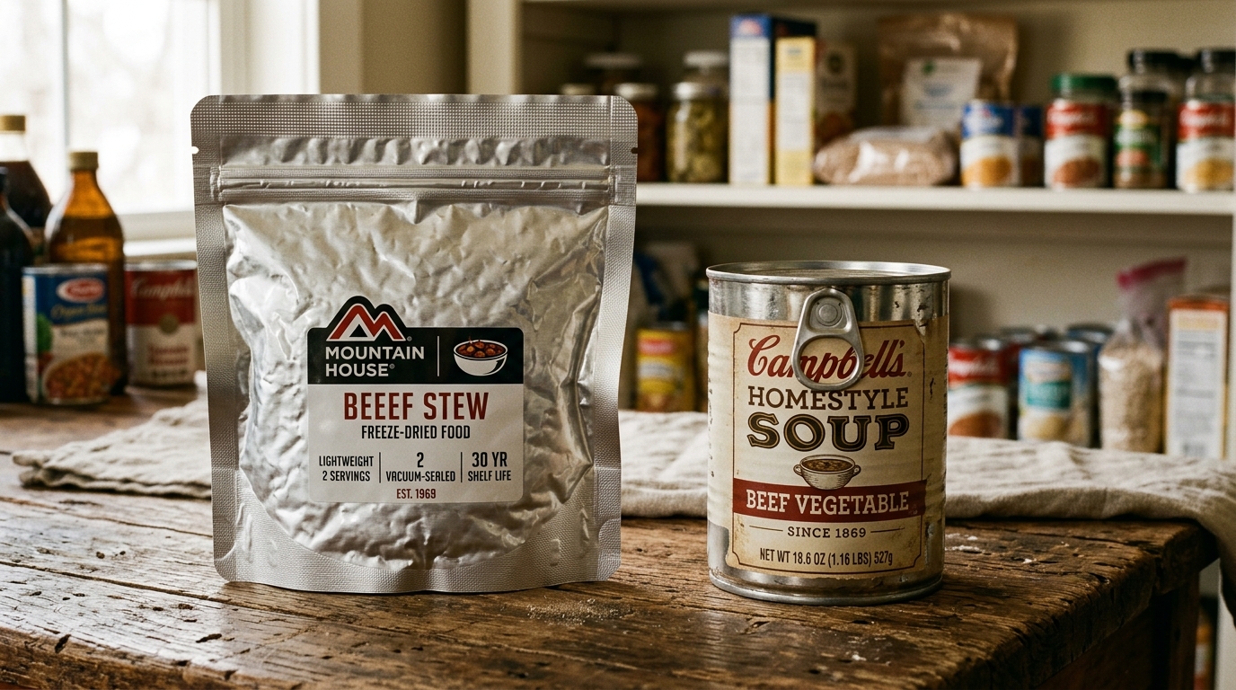 Freeze Dried Versus Canned Goods Expiration Realities