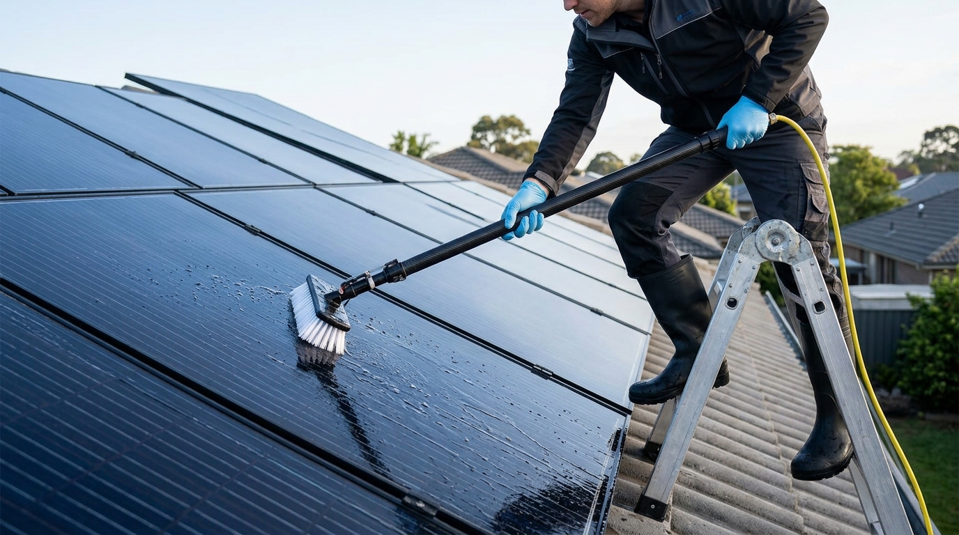 How To Use Your Solar Panel Cleaning Kit Safely