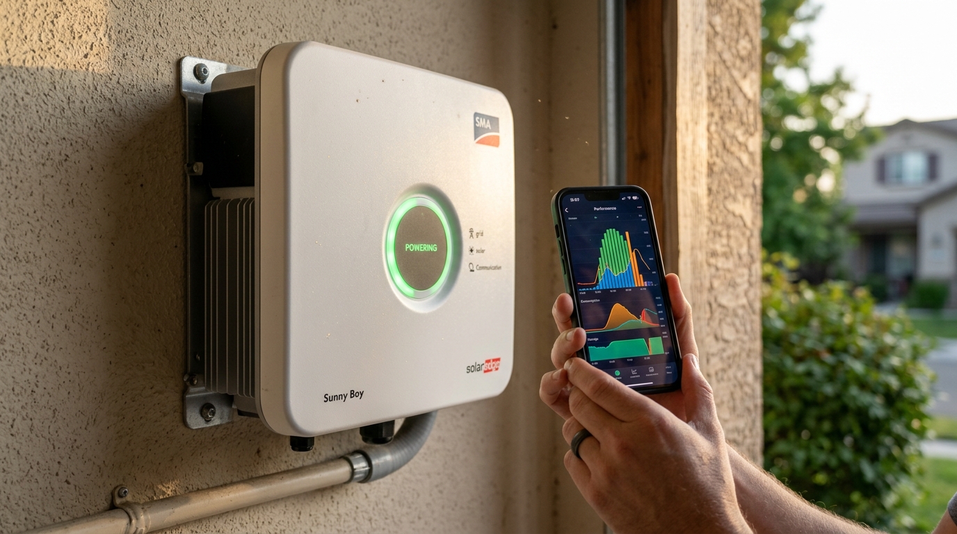 Monitoring Inverter Health And System Software