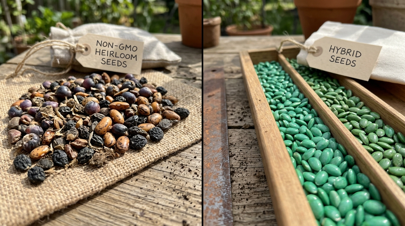 Why Non-GMO Heirloom Genetics Beat Hybrid Alternatives