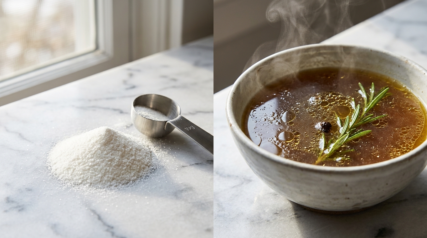 Collagen Peptides Versus Bone Broth For Your Health Goals Targeted Clinical Dosing Versus Holistic Nutrition