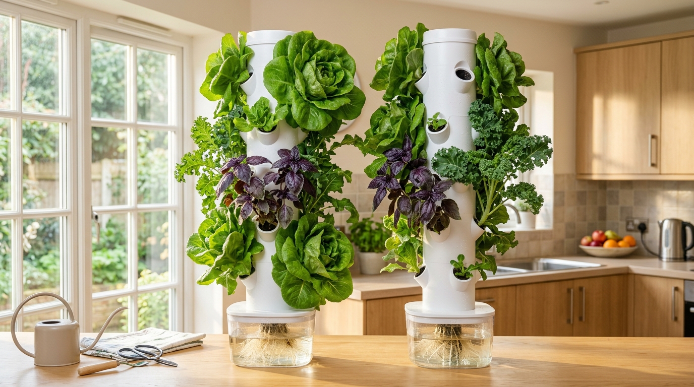Mid Range Family Sized Hydroponic Towers