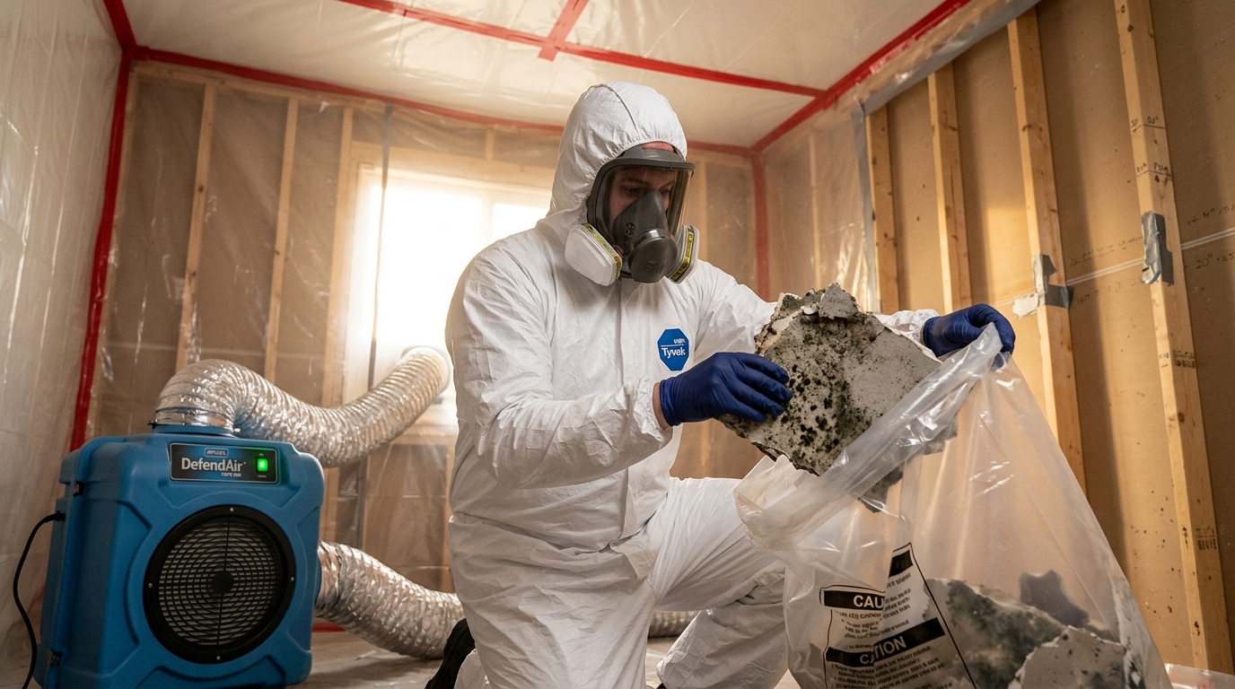 The Real Truth About Professional Mold Remediation Protocols Removing Infested Materials And HEPA Air Filtration