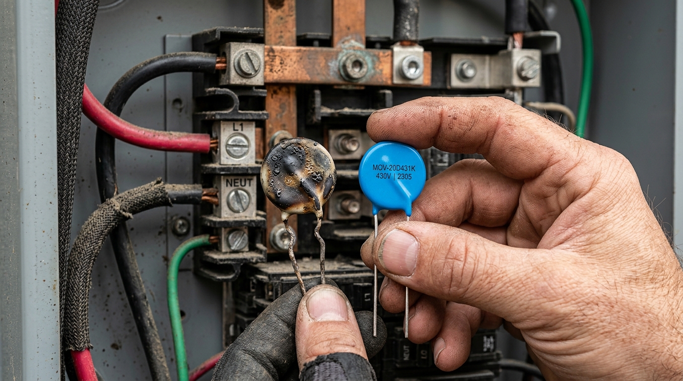 Why Your Solar Panels And Smart Appliances Need A Whole House Surge Protector Replacing Metal Oxide Varistors Before Your Protection Fails