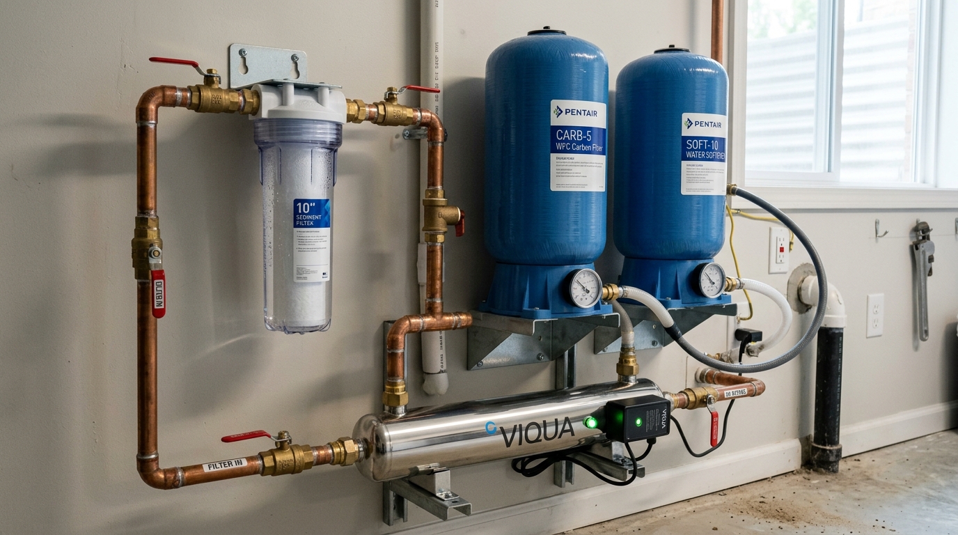 The Real Cost of Whole House Water Filtration Systems City Water Versus Private Well System Pricing