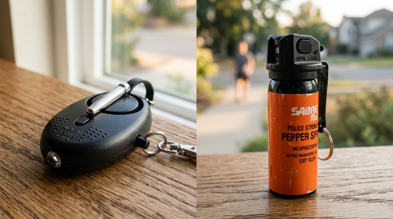 Comparing Personal Alarms Versus Pepper Spray Risks