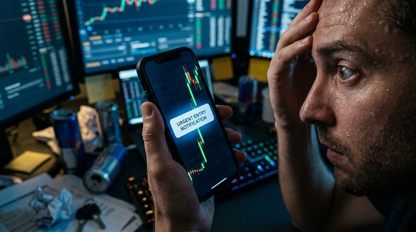 The Brutal Truth About Trading Signal Mistakes Emotional Traps Of Urgent Entry Notifications