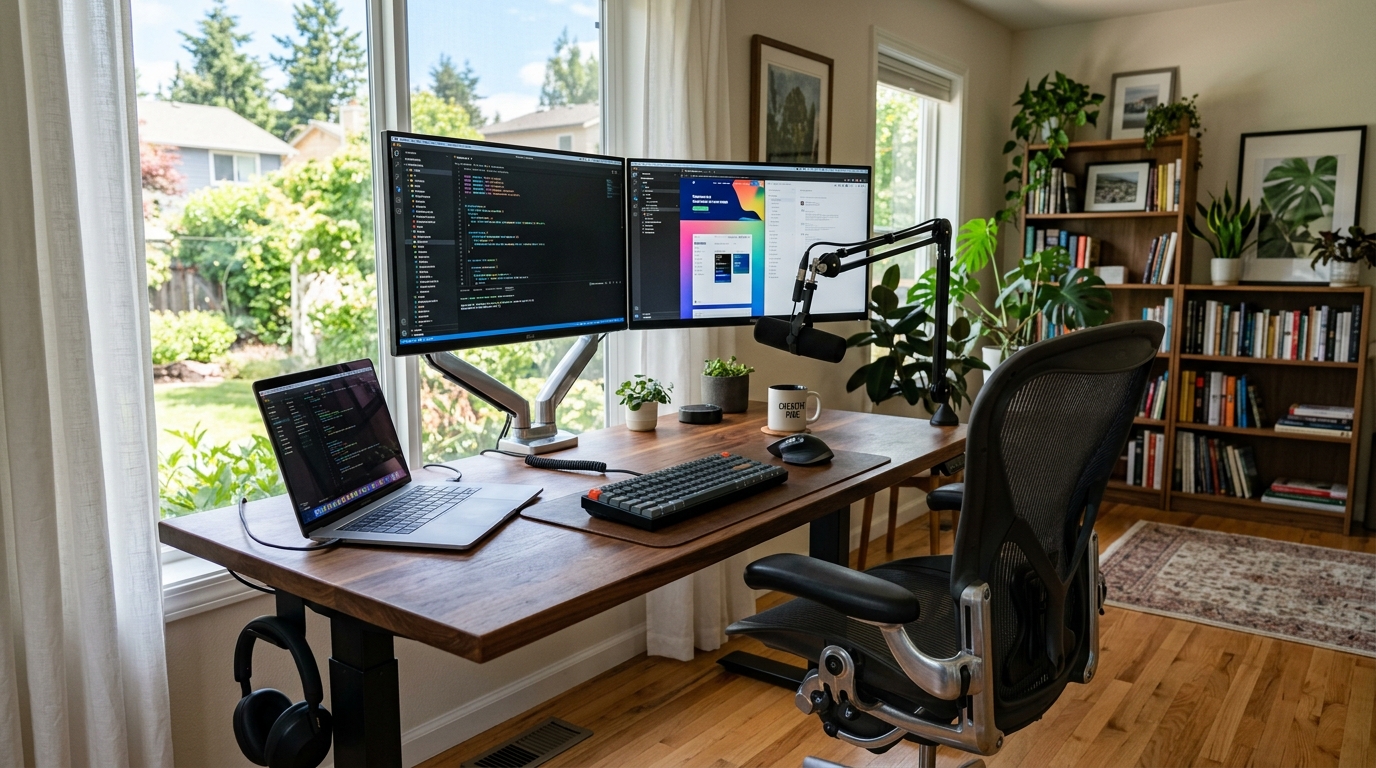 The Real Cost Of Building A High End Remote Workspace Ergonomic Furniture And High Performance Tech Expenses