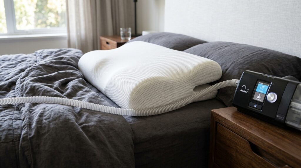the best sleep apnea pillows for real cpap relief 1782979260905