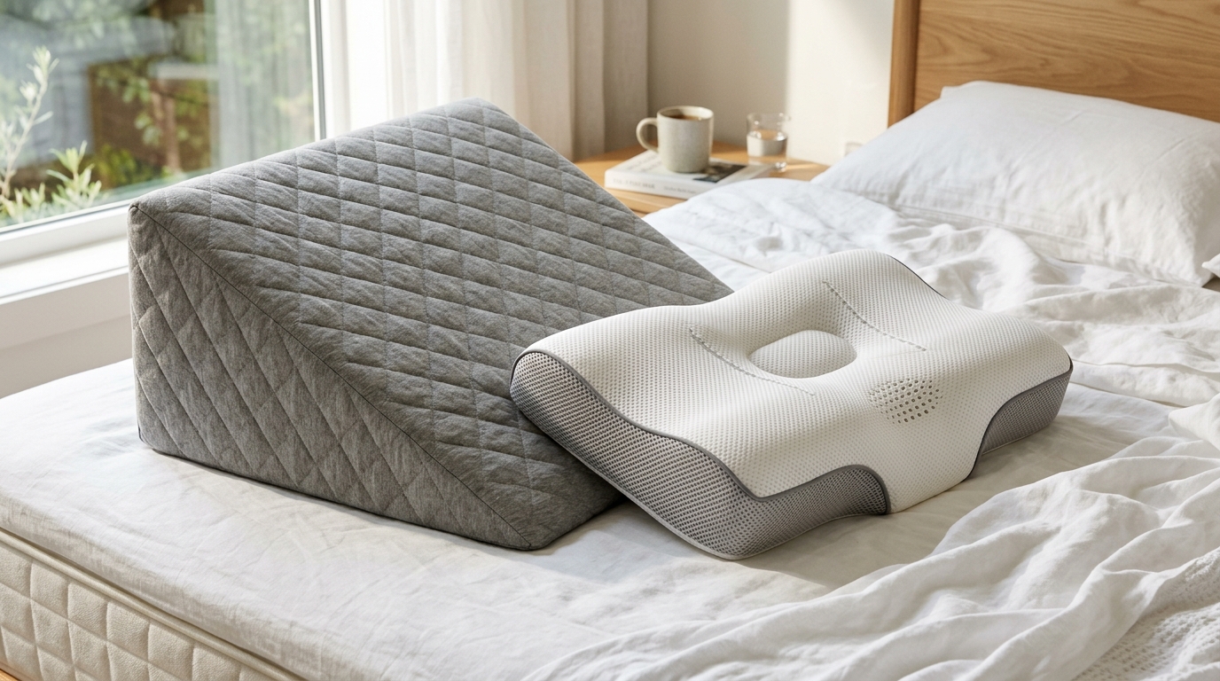 The Best Sleep Apnea Pillows For Real CPAP Relief Wedge Pillows And Cervical Support For Snoring
