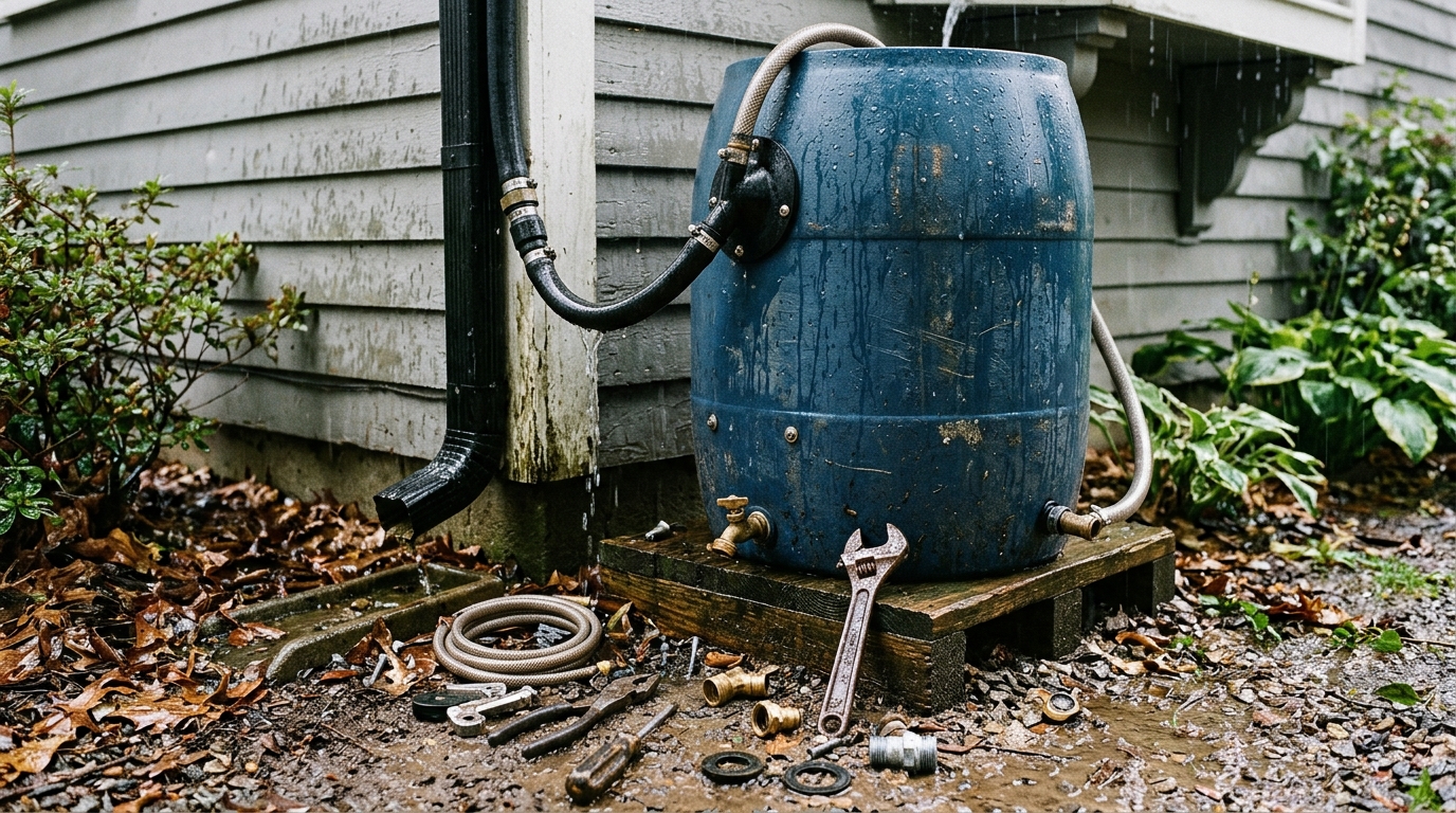 Rainwater Harvesting System Cost: 2026 Pricing Guide For DIY And Off Grid Homes DIY Rain Barrel System Costs