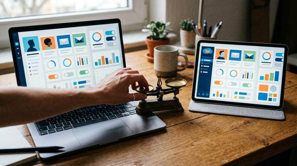 paid newsletter platform comparison fees features 1787126740817