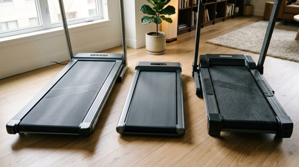 walking pad comparison belt size noise speed and d 1787645143503