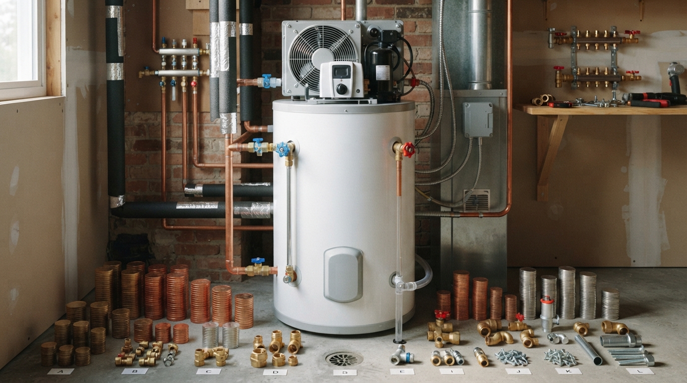 Heat Pump Water Heater Cost: Equipment, Installation, And Long-Term Savings Heat Pump Water Heater Price Breakdown